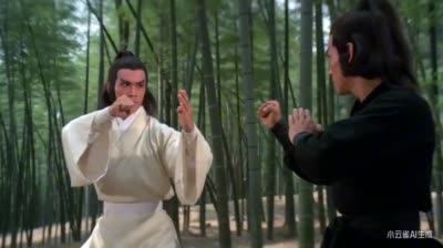 نمونهٔ 专业邵氏风格双人对决场景创作