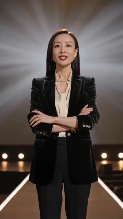 نمونهٔ 女企业家励志演讲：万人会场激情演绎2026成功宣言