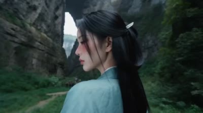 نمونهٔ 徐克武侠大片：武隆天生三桥一镜到底绝美呈现
