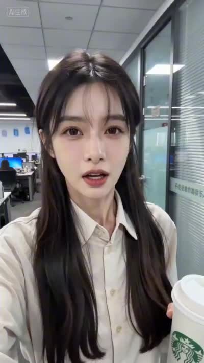 نمونهٔ 大厂少女自拍吐槽AI办公：OpenClaw真实体验