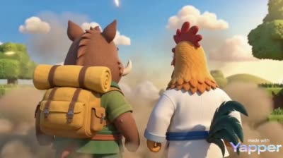 نمونهٔ Minecraft武术对决：野猪VS公鸡的功夫大战