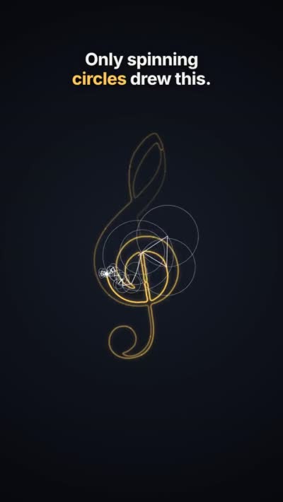 نمونهٔ Claude Opus 5.5：傅里叶级数动态讲解案例 009